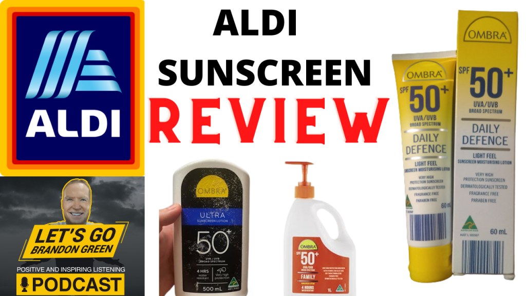 Aldi Ombra Sunscreen review